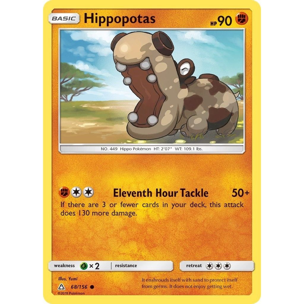 Image for Hippopotas (68/156) (SM05) - Pokemon
