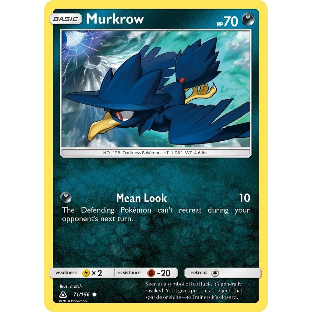 Image for Murkrow (71/156) (SM05) - Pokemon