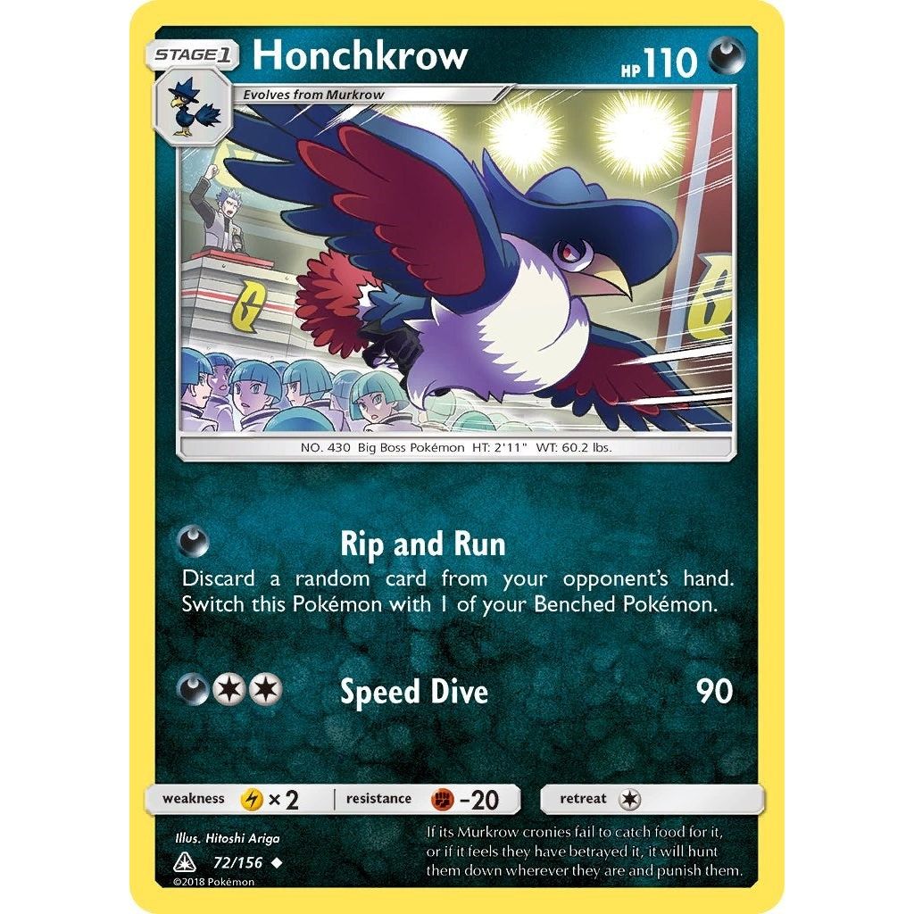 Image for Honchkrow (72/156) (SM05) - Pokemon