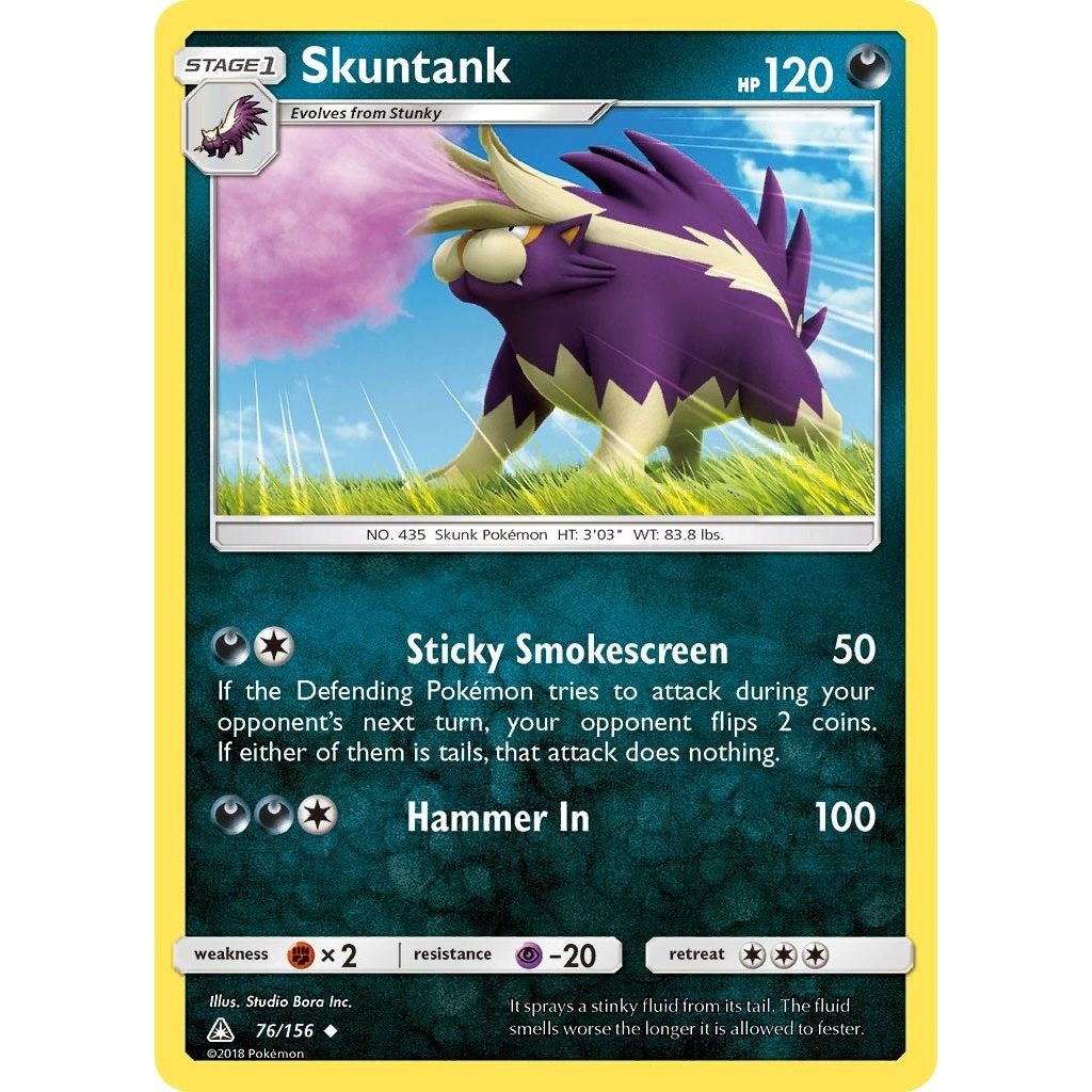 Image for Skuntank (76/156) (SM05) - Pokemon