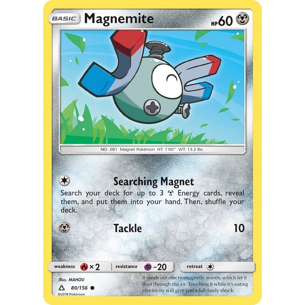 Image for Magnemite (80) (80/156) (SM05) - Pokemon