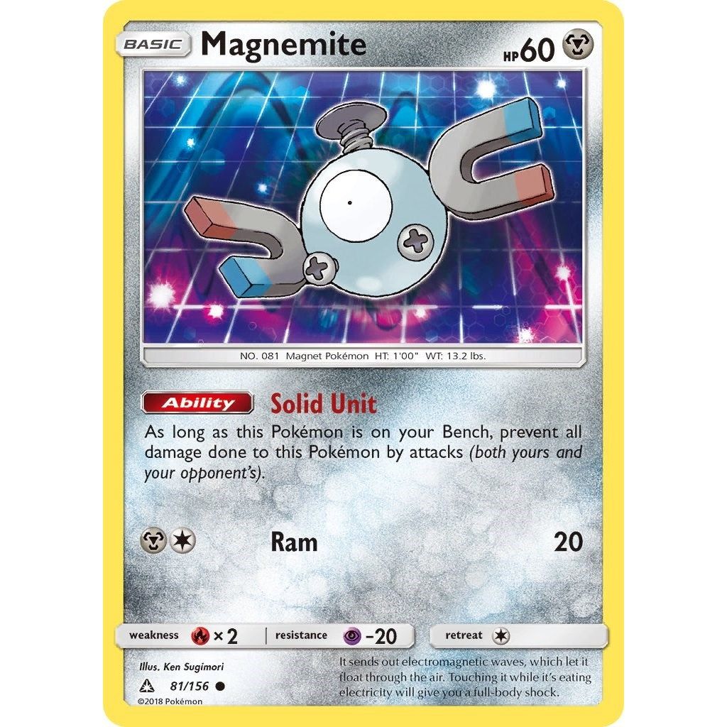 Image for Magnemite (81) (81/156) (SM05) - Pokemon