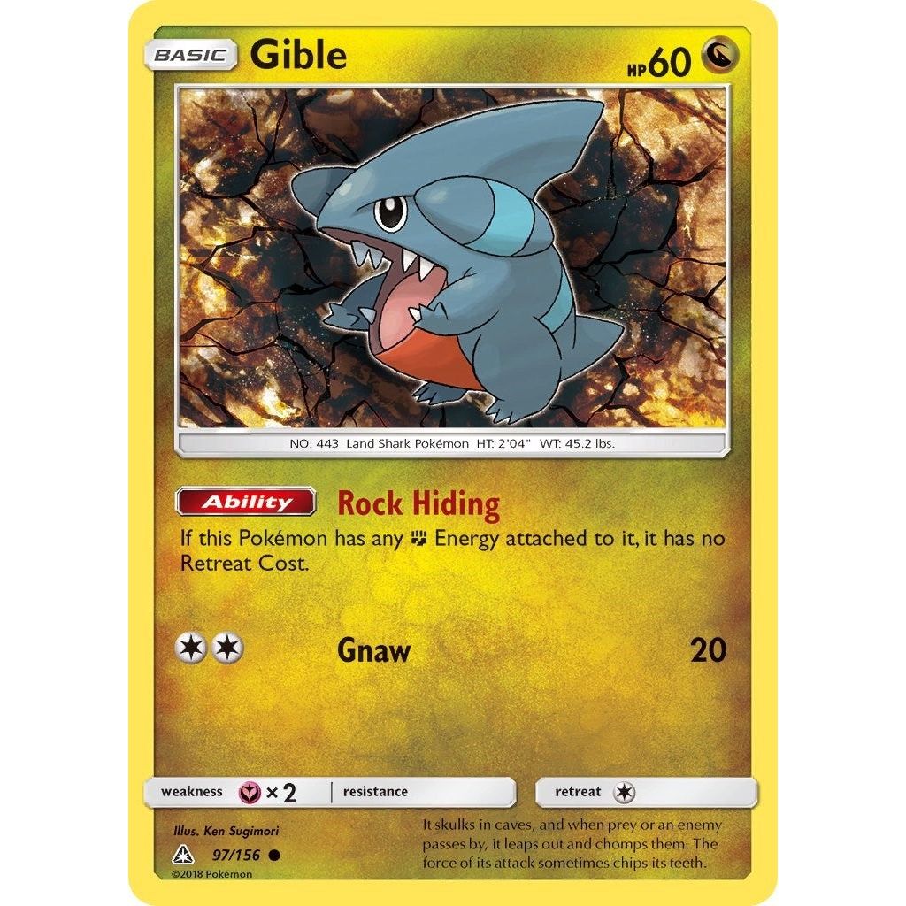 Image for Gible (97) (97/156) (SM05) - Pokemon