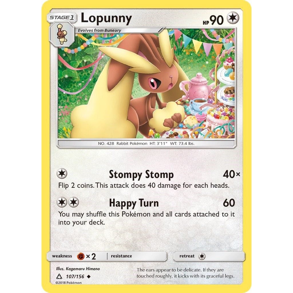 Image for Lopunny (107/156) (SM05) - Pokemon