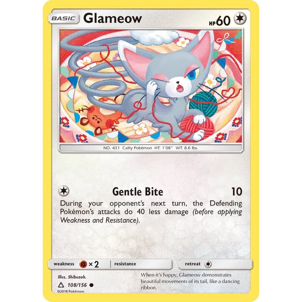 Image for Glameow (108/156) (SM05) - Pokemon