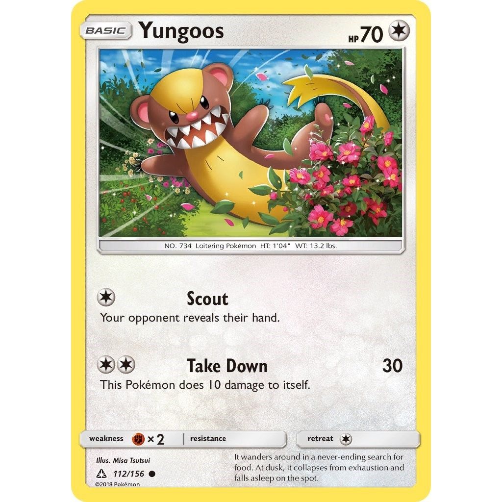 Image for Yungoos (112/156) (SM05) - Pokemon