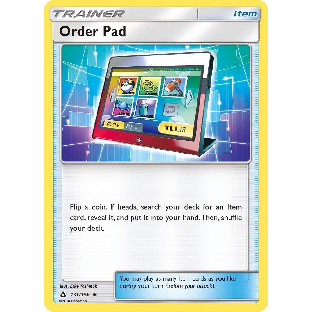Image for Order Pad (131/156) (SM05) - Pokemon