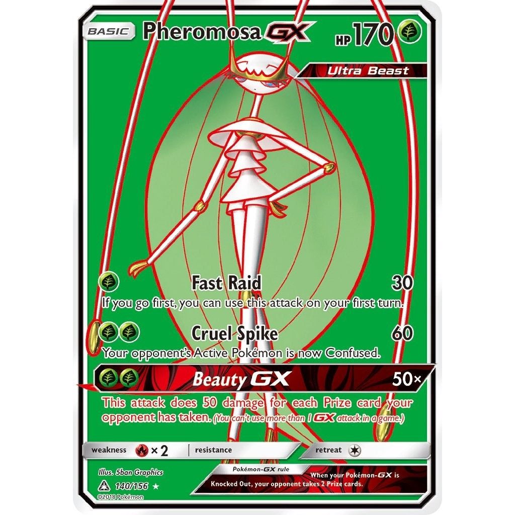 Image for Pheromosa GX (Full Art) (140/156) (SM05) - Pokemon