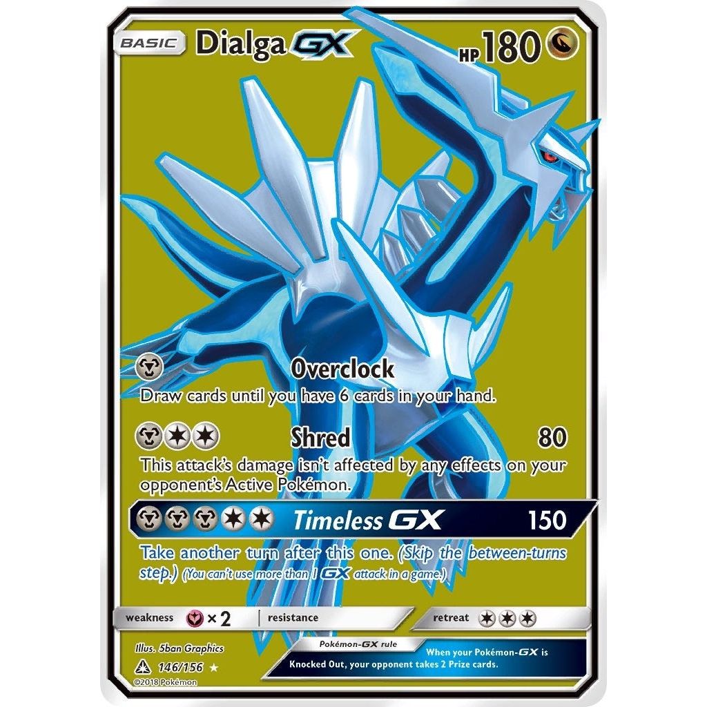 Image for Dialga GX (Full Art) (146/156) (SM05) - Pokemon