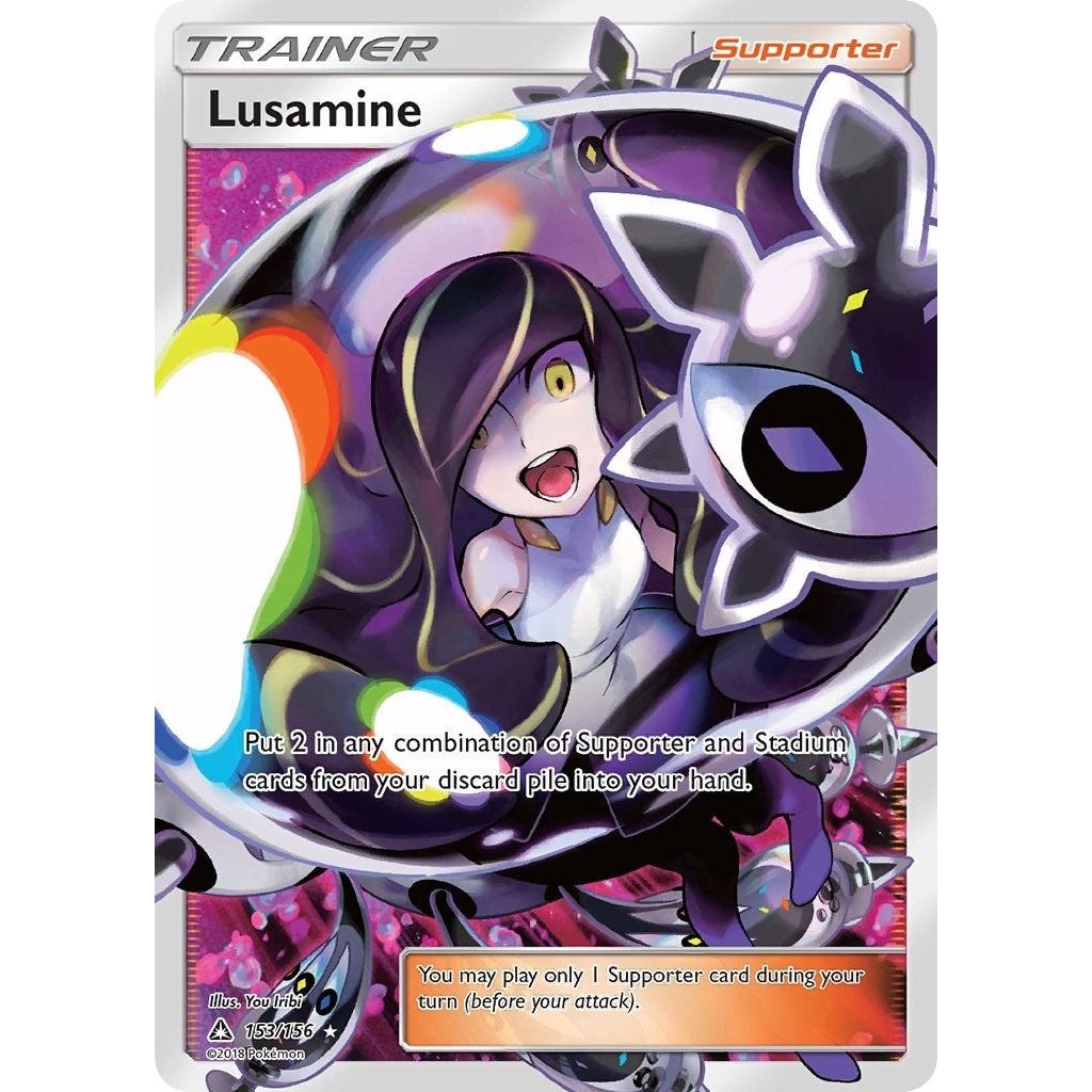 Image for Lusamine (Full Art) (153/156) (SM05) - Pokemon