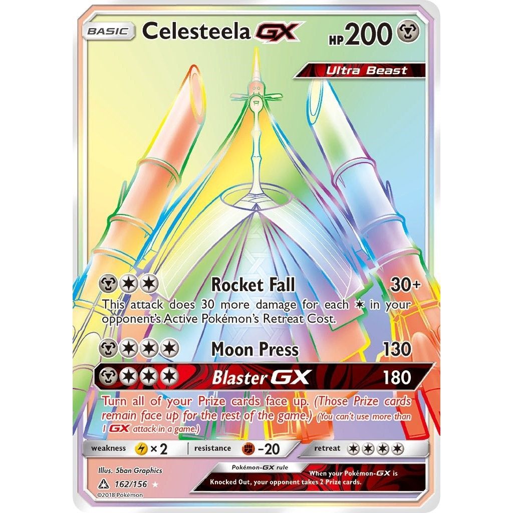 Image for Celesteela GX (Secret Rare) (162/156) (SM05) - Pokemon
