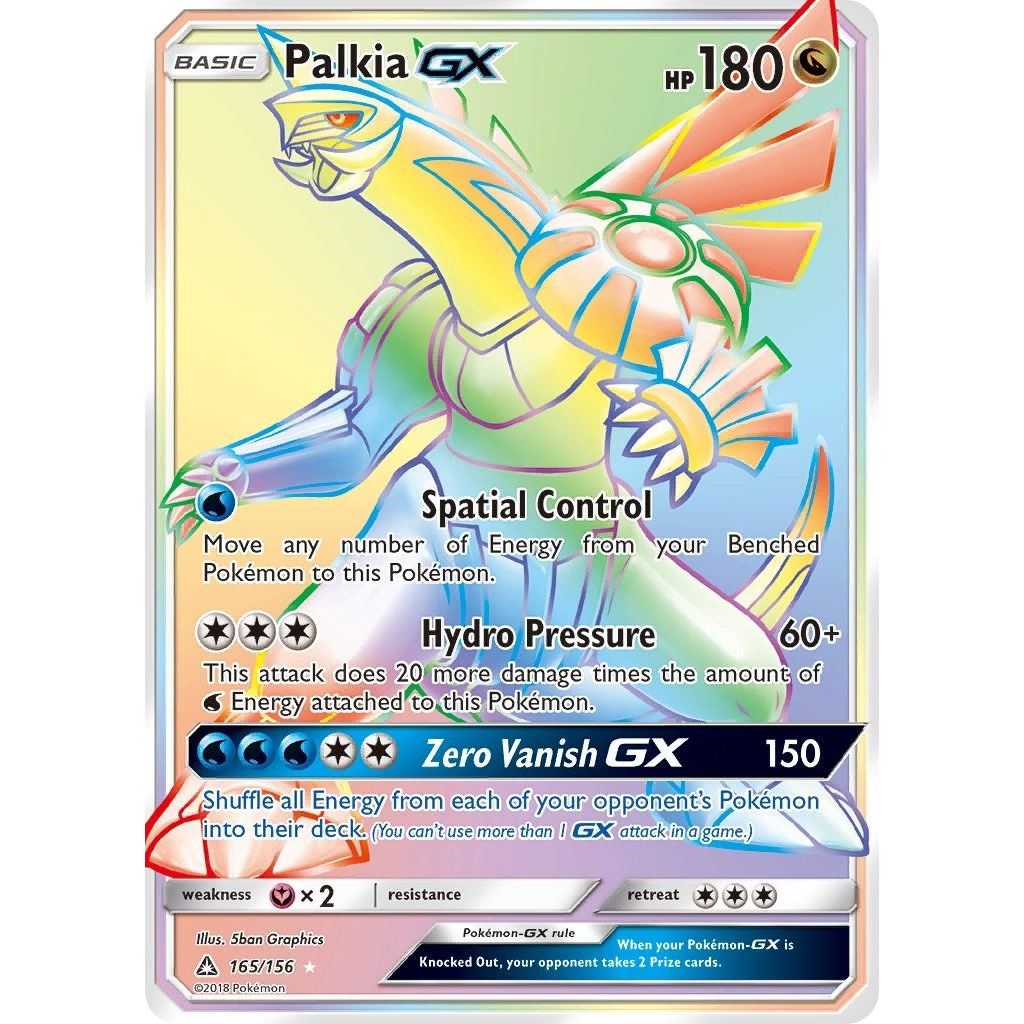 Image for Palkia GX (Secret Rare) (165/156) (SM05) - Pokemon