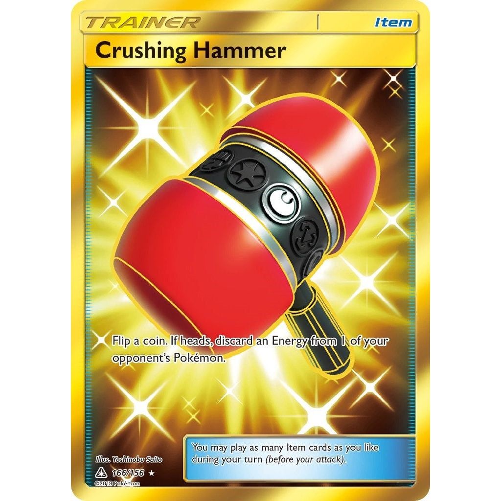 Image for Crushing Hammer (Secret Rare) (166/156) (SM05) - Pokemon