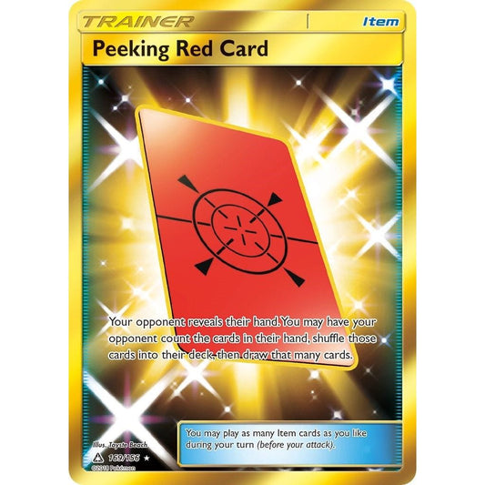 Image for Peeking Red Card (Secret Rare) (169/156) (SM05) - Pokemon