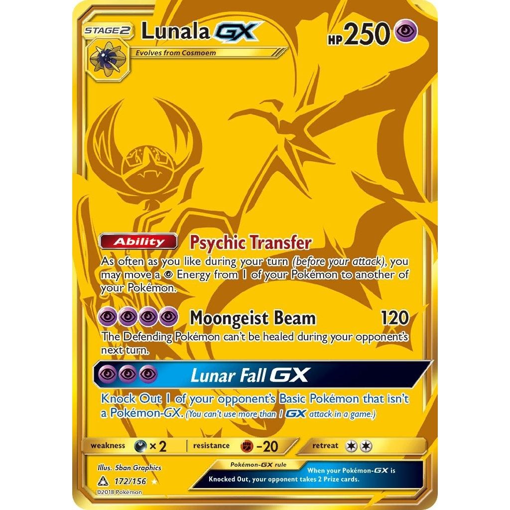Image for Lunala GX (Secret Rare) (172/156) (SM05) - Pokemon