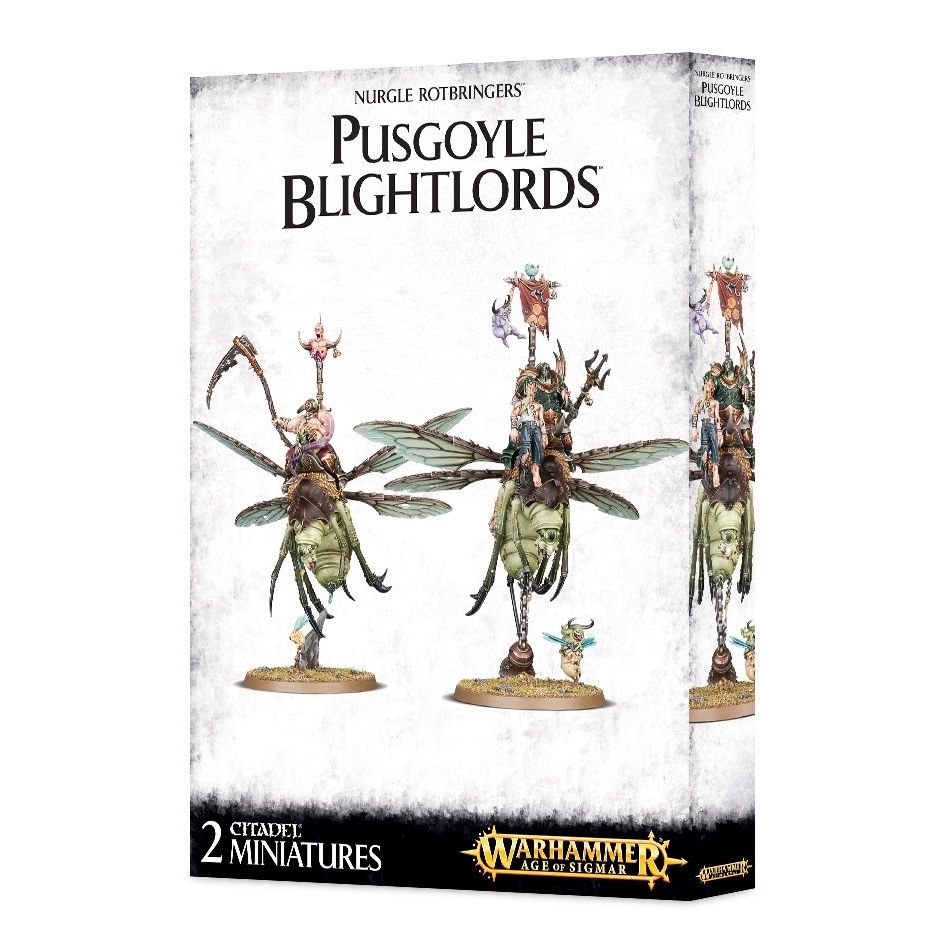 Image for Warhammer: Age of Sigmar - Nurgle Rotbringers: Pusgoyle Blightlords - Warhammer Box Sets