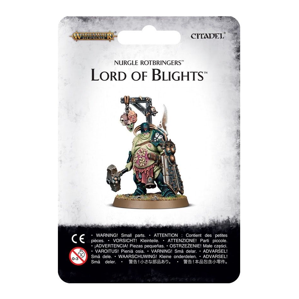 Image for Warhammer: Age of Sigmar - Nurgle Rotbringers: Lord of Blights - Warhammer Clampacks
