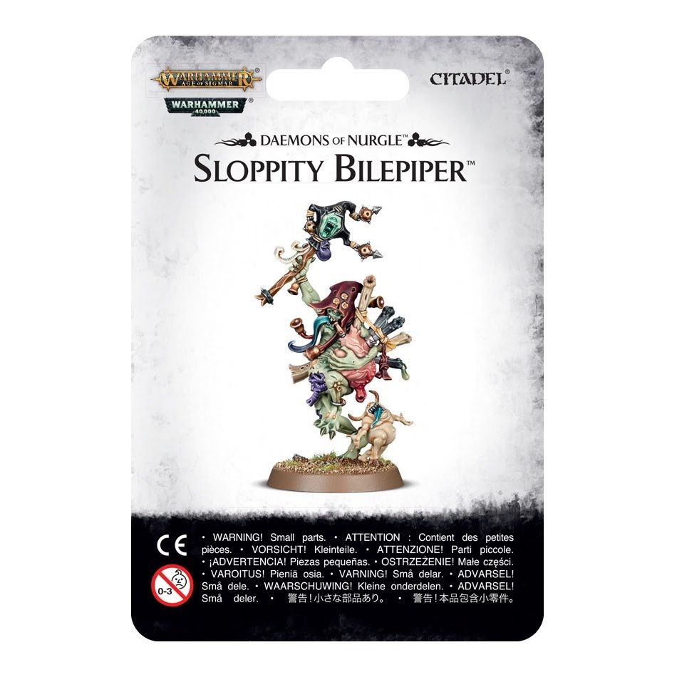 Image for Warhammer: Age of Sigmar - Daemons of Nurgle: Sloppity Bilepiper - Warhammer Clampacks