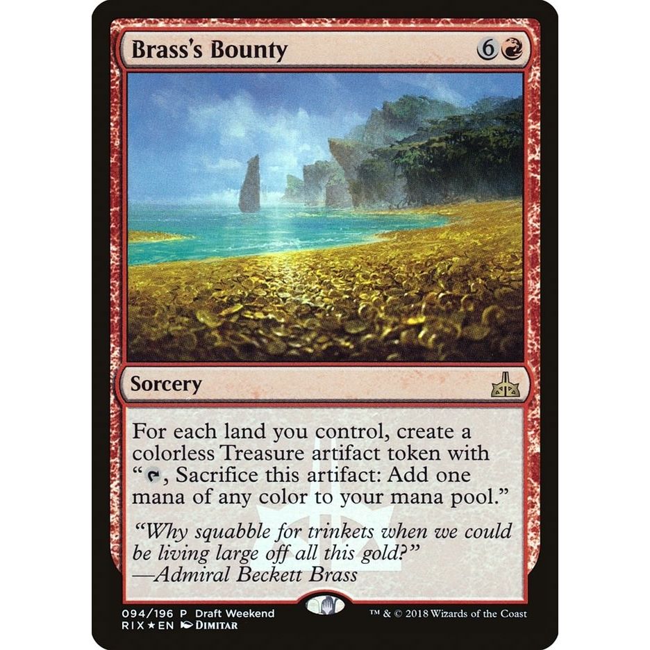 Image for Brass's Bounty (Draft Weekend) (94) (LARP) - Magic: The Gathering