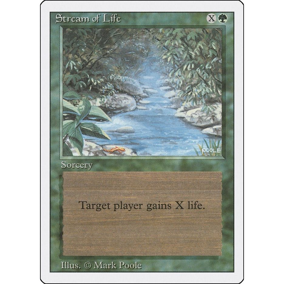 Image for Stream of Life (3ED) - Magic: The Gathering