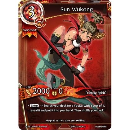 Image for Sun Wukong (BP02-016EN) (BP02) - The Caster Chronicles