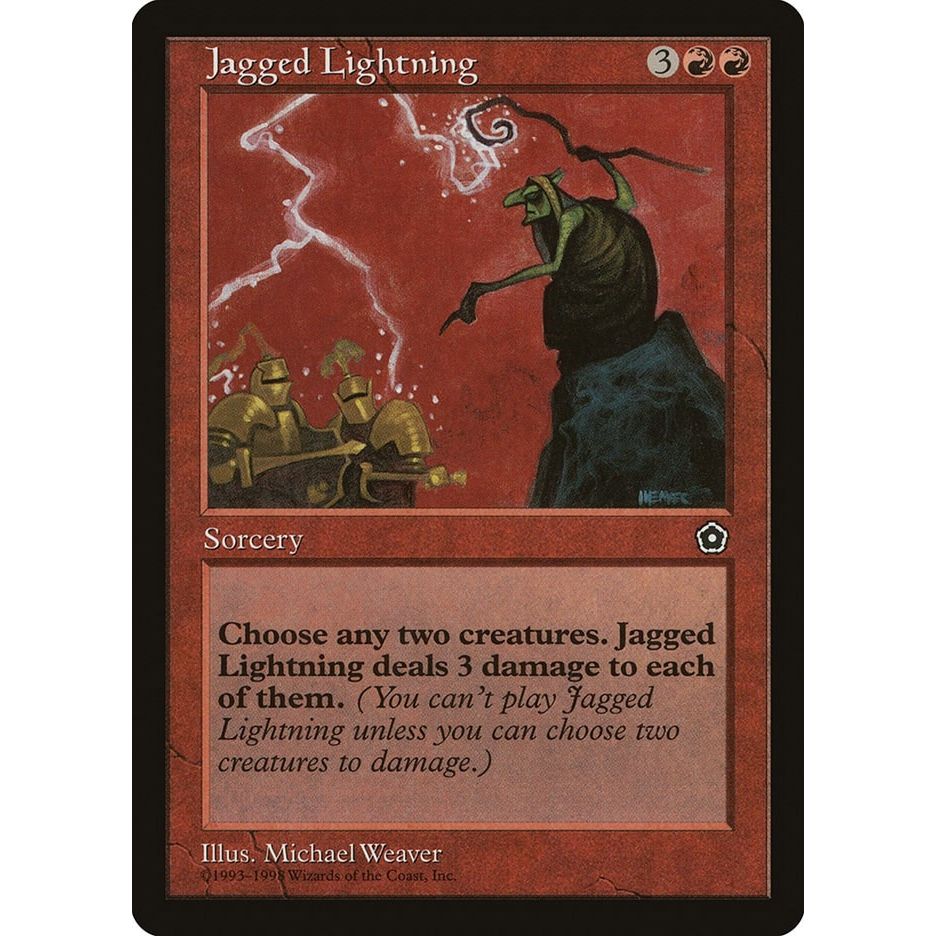 Image for Jagged Lightning (P02) - Magic: The Gathering