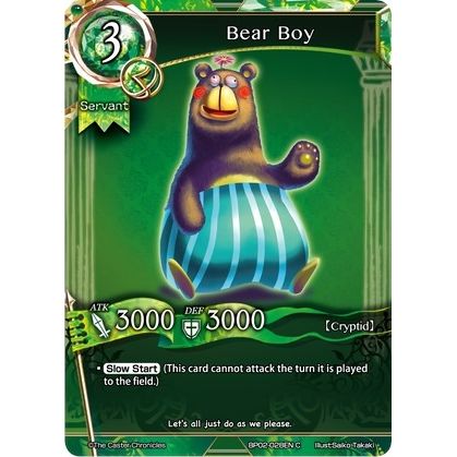 Image for Bear Boy (BP02-028EN) (BP02) - The Caster Chronicles