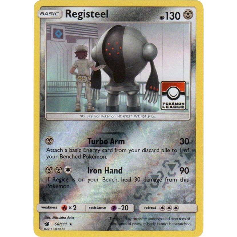 Image for Registeel - 68/111 (Pokemon League) (068/111) (PR) - Pokemon