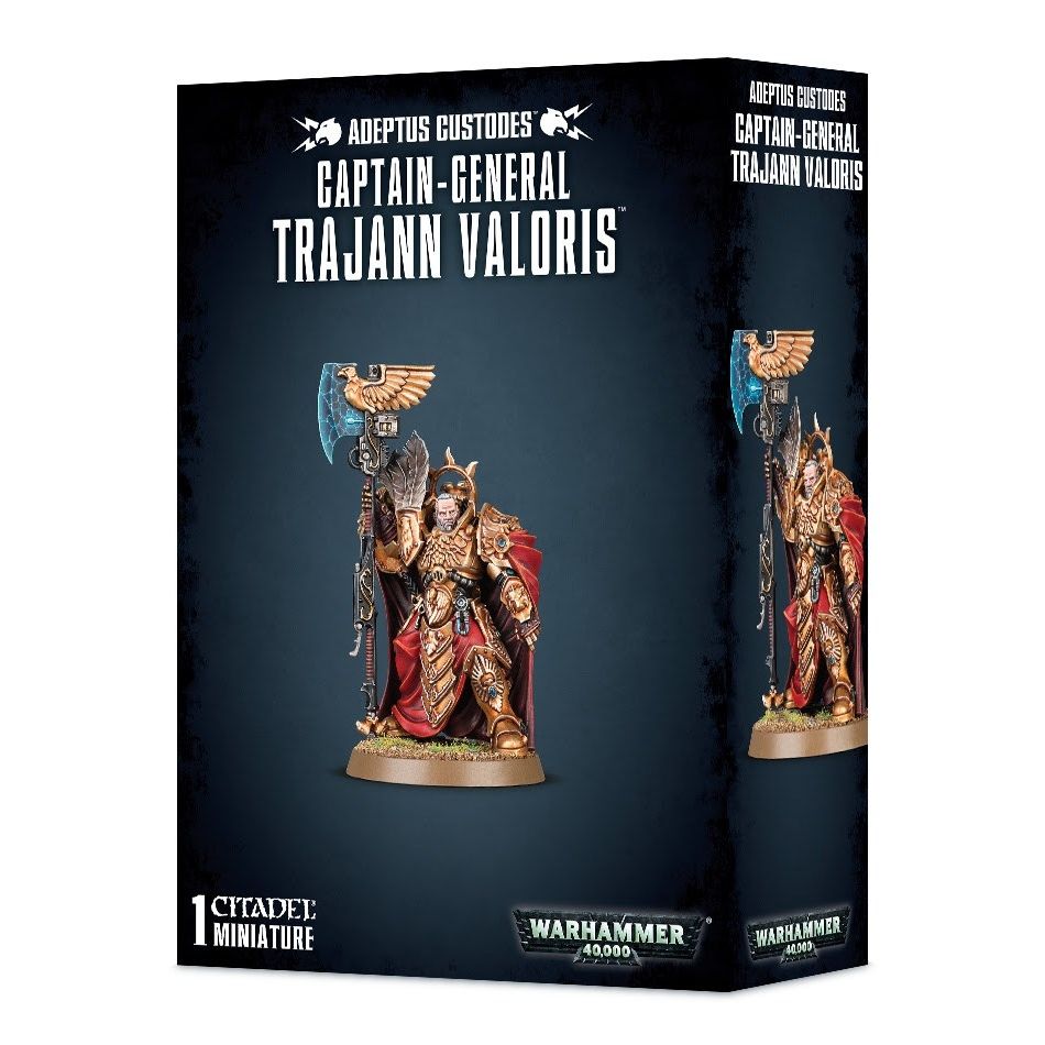 Image for Warhammer: 40K - Adeptus Custodes: Captain-General Trajann Valoris - Warhammer Box Sets