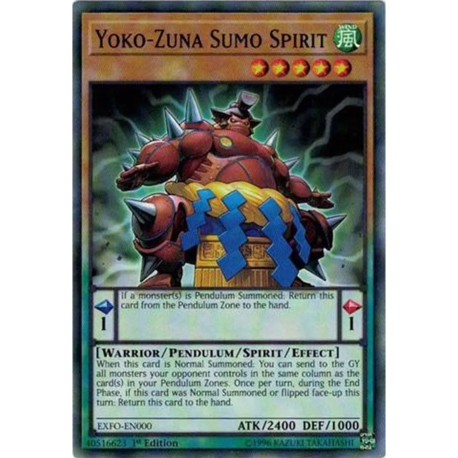 Image for Yoko-Zuna Sumo Spirit (EXFO-EN000) (EXFO) - YuGiOh