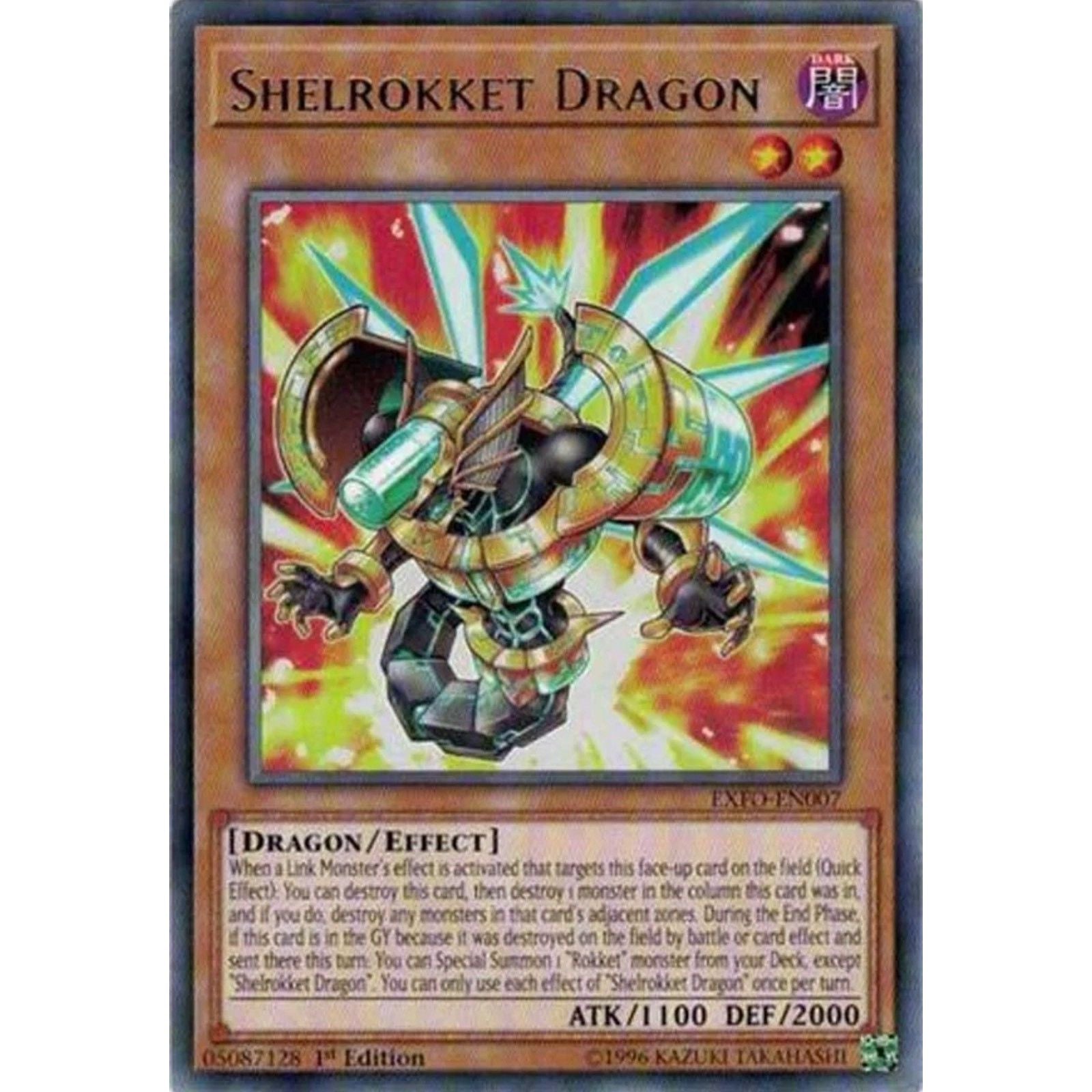 Image for Shelrokket Dragon (EXFO-EN007) (EXFO) - YuGiOh