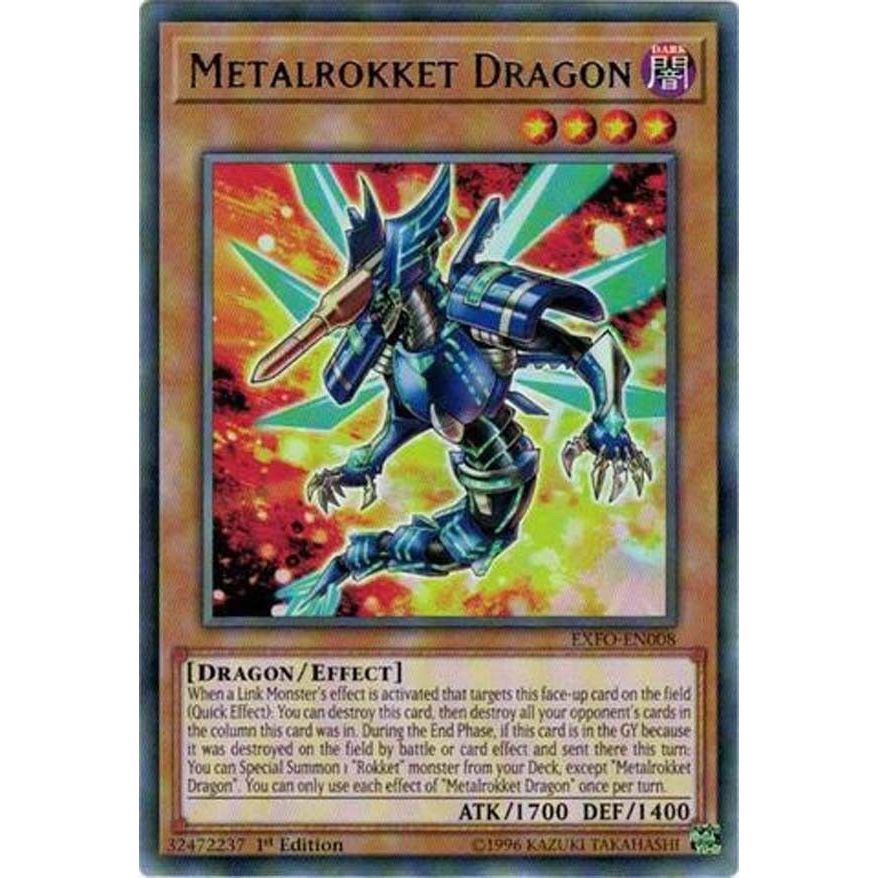Image for Metalrokket Dragon (EXFO-EN008) (EXFO) - YuGiOh