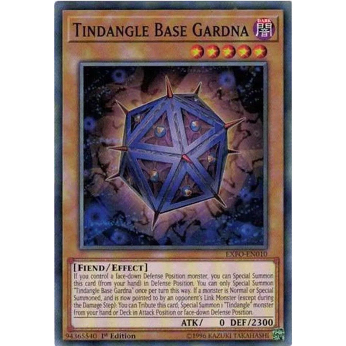 Image for Tindangle Base Gardna (EXFO-EN010) (EXFO) - YuGiOh