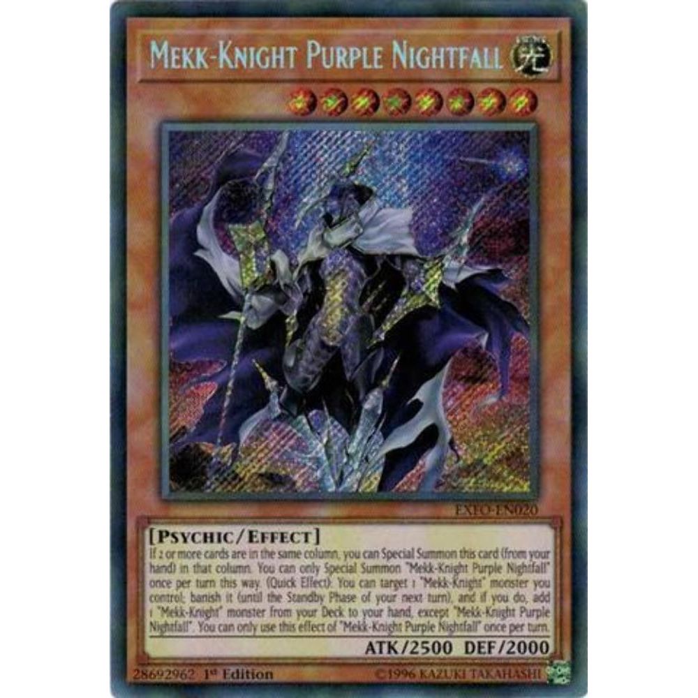 Image for Mekk-Knight Purple Nightfall (EXFO-EN020) (EXFO) - YuGiOh