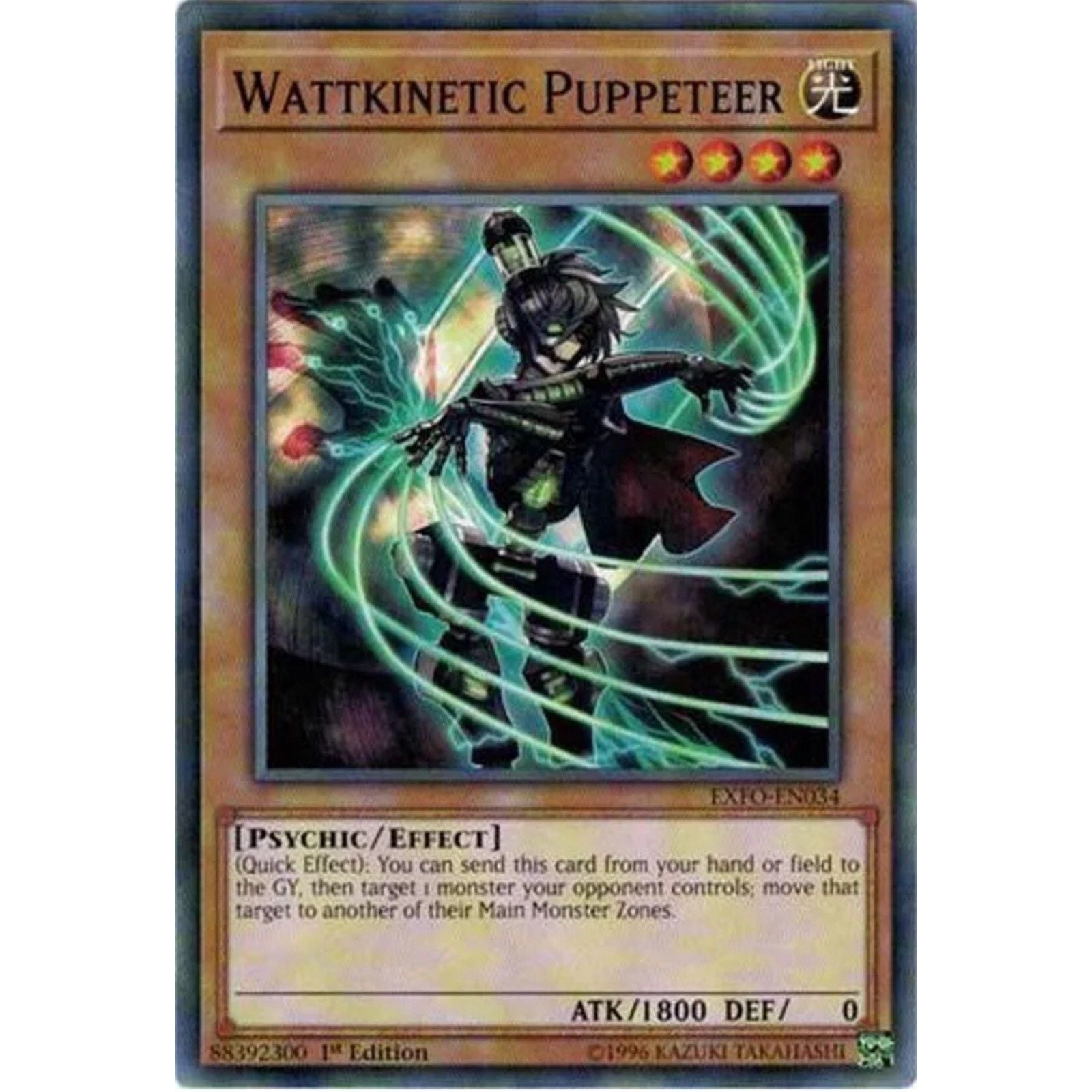 Image for Wattkinetic Puppeteer (EXFO-EN034) (EXFO) - YuGiOh