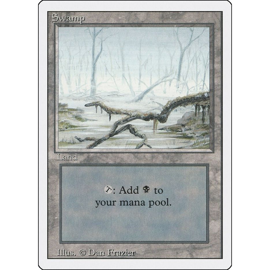 Image for Swamp (A) (299) (3ED) - Magic: The Gathering
