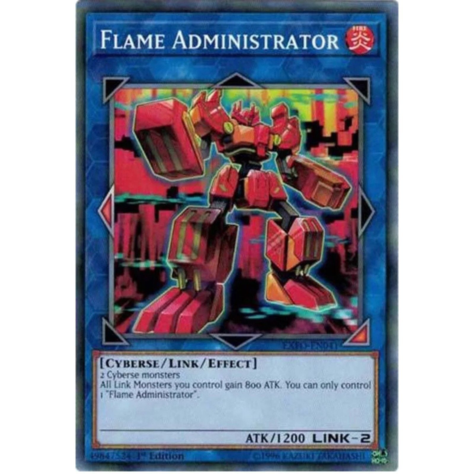 Image for Flame Administrator (EXFO-EN041) (EXFO) - YuGiOh