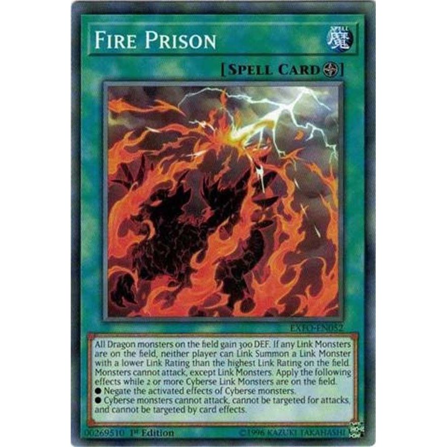 Image for Fire Prison (EXFO-EN052) (EXFO) - YuGiOh