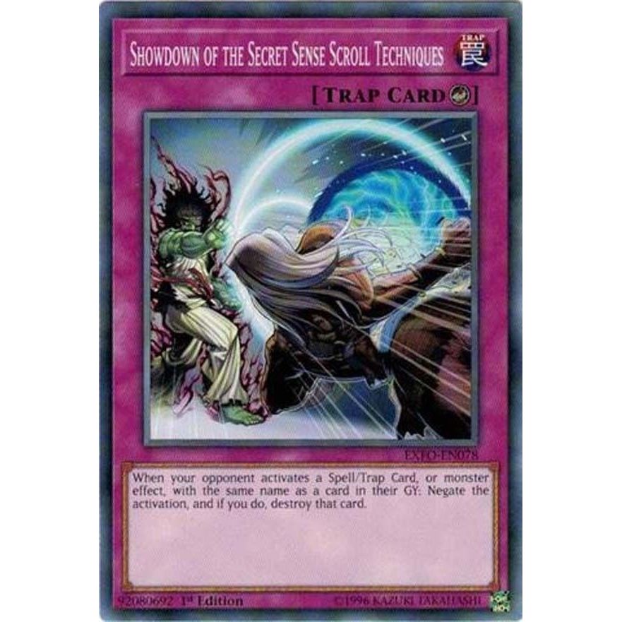 Image for Showdown of the Secret Sense Scroll Techniques (EXFO-EN078) (EXFO) - YuGiOh