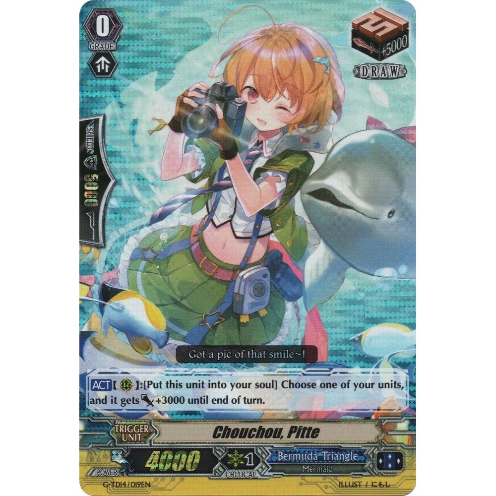 Image for Chouchou, Pitte (RRR Foil) (G-TD14/019EN) (G-TD14) - Cardfight Vanguard