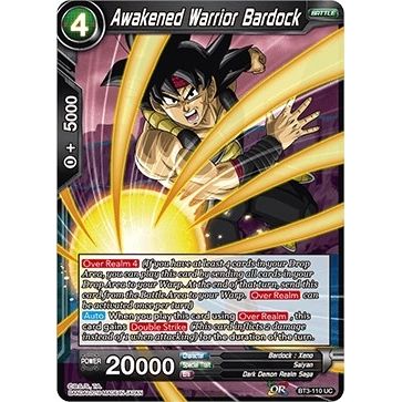 Image for Awakened Warrior Bardock (BT3-110) (DBS-B03) - Dragon Ball Super: Masters