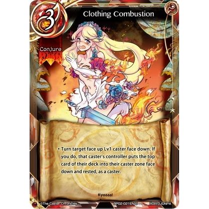 Image for Clothing Combustion (BP02-021EN) (BP02) - The Caster Chronicles