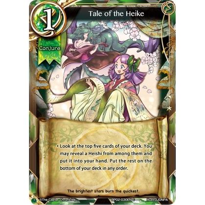 Image for Tale of the Heike (BP02-030EN) (BP02) - The Caster Chronicles