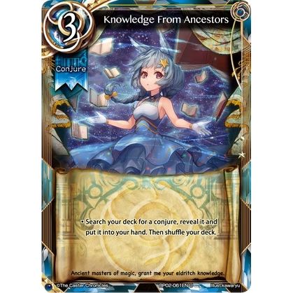 Image for Knowledge From Ancestors (BP02-061EN) (BP02) - The Caster Chronicles