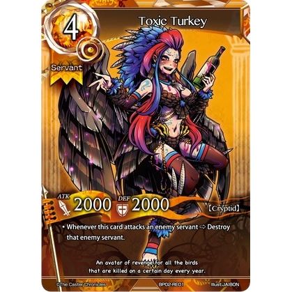 Image for Toxic Turkey (BP02-RE01EN) (BP02) - The Caster Chronicles