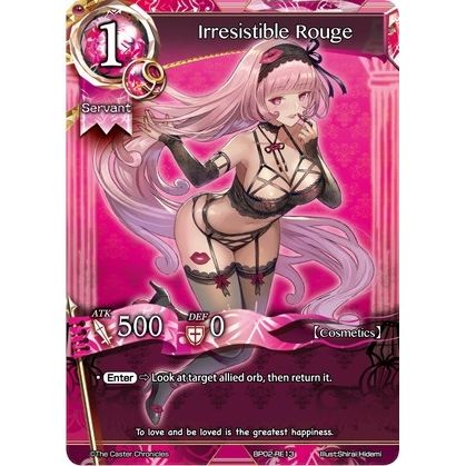 Image for Irresistible Rouge (BP02-RE13EN) (BP02) - The Caster Chronicles