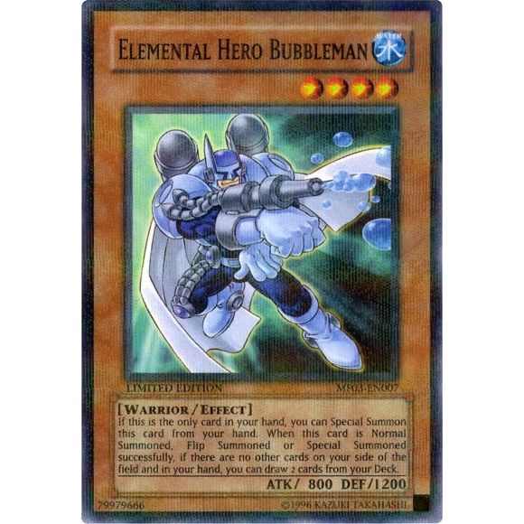Image for Elemental HERO Bubbleman (MF03-EN007) (MF03) - YuGiOh