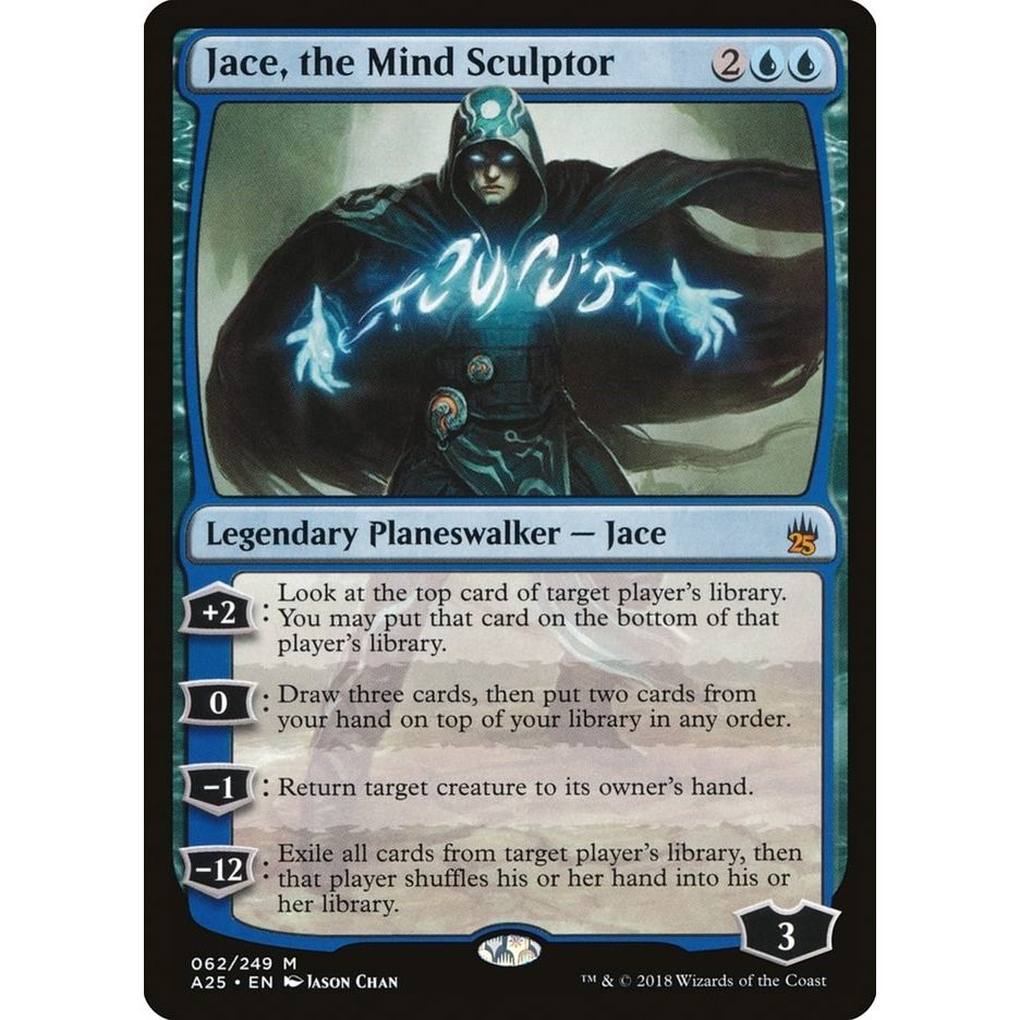 Image for Jace, the Mind Sculptor (62) (A25) - Magic: The Gathering