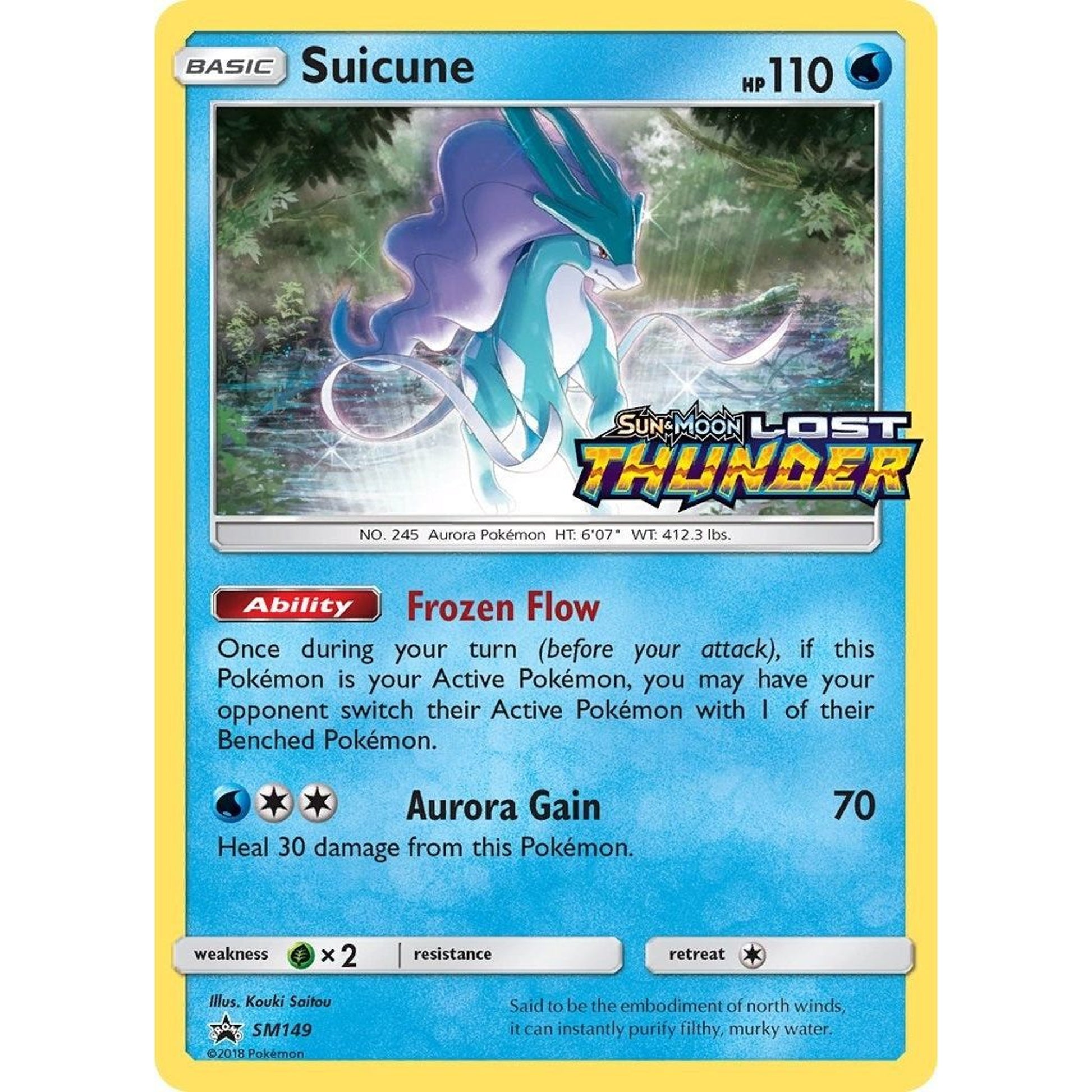 Image for Suicune - SM149 (Prerelease) (SM149) (SMP) - Pokemon