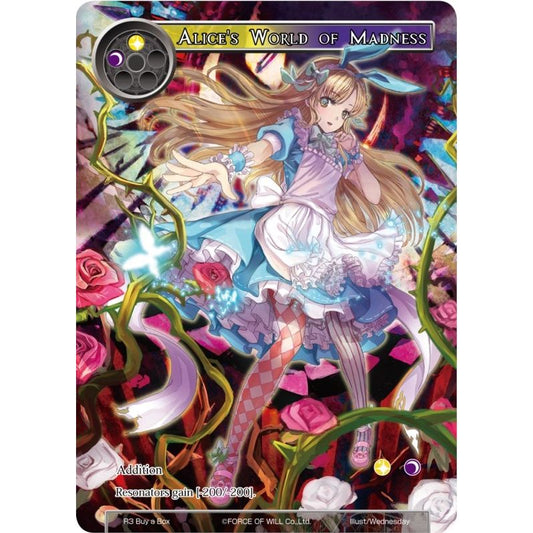 Image for Alice's World of Madness (R3 Buy a Box) (PRO) - Force of Will